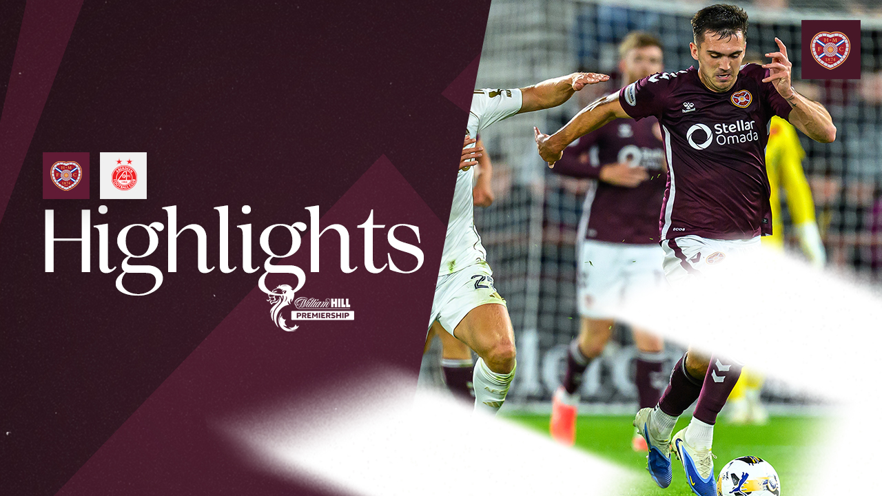 Highlights: Hearts v Aberdeen