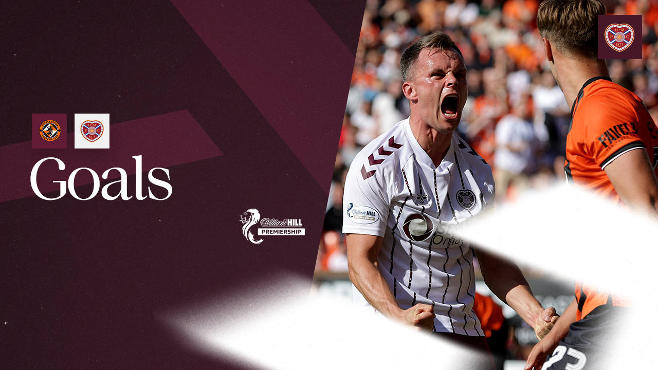 Goals: Dundee United v Hearts