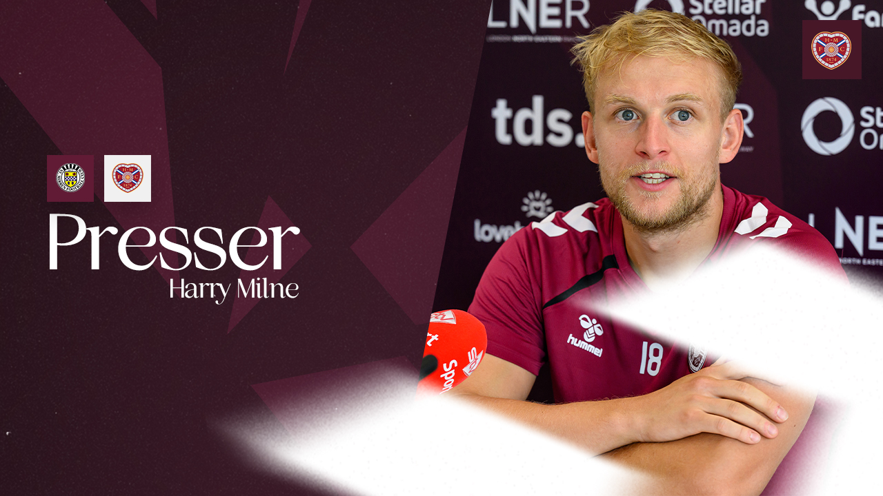 Press Conference: Harry Milne