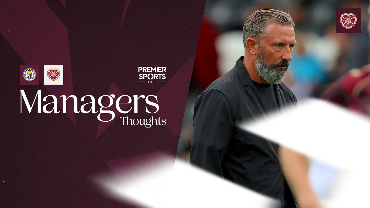 St. Mirren Reaction: Derek McInnes