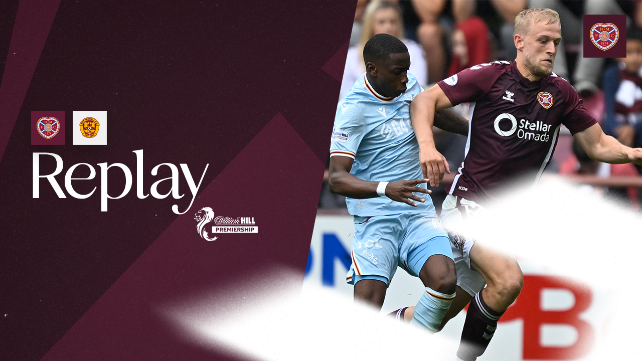 Replay: Hearts v Motherwell