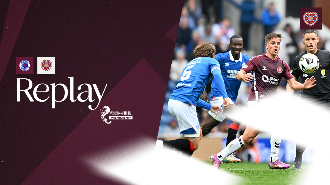 Replay: Rangers v Hearts