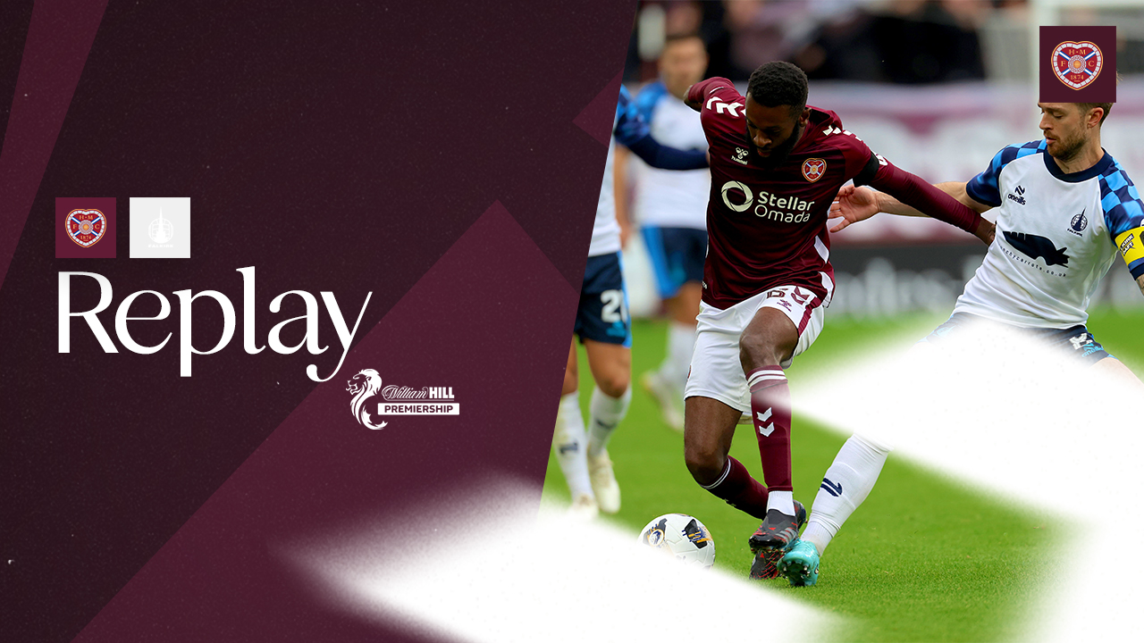 Replay: Hearts v Falkirk